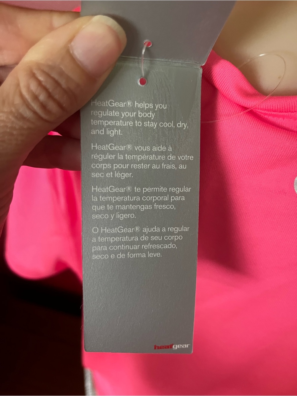 New Under Armour Women’s Neon Pink Short Sleeve Crew Tee - Picture 9 of 15